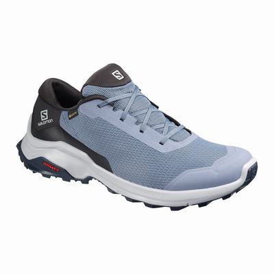 Salomon X REVEAL GORE-TEX - Miesten Vaelluskengät - Sininen/Mustat